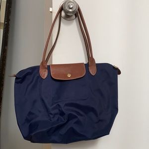 Navy Blue Longchamp Le Pliage